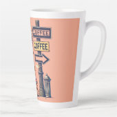"One Way Coffee" lelijke latte Mok (Rechts)