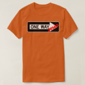 One Way Jesus 1 T-shirt (Design voorkant)