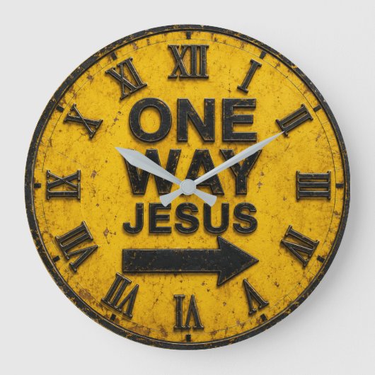 One Way Jesus Grote Klok (Voorkant)