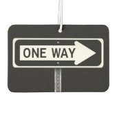 One way luchtverfrisser (Achterkant)