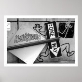 "One Way" naar Hell's Kitchen New York City Poster (Voorkant)
