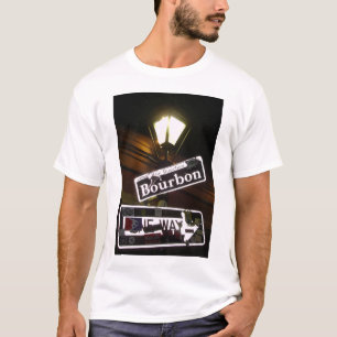 One Way op Bourbon Street T-shirt