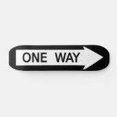 One Way Sign Skateboard (Horizontaal)