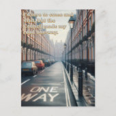 One Way Street Tapestry Briefkaart (Voorkant)