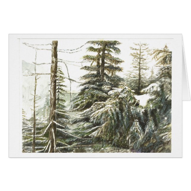 One Wintery Forest (Voorkant Horizontaal)
