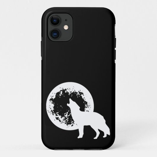 One Wolf Moon Case-Mate iPhone Case (Achterkant)