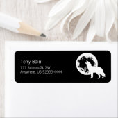 One Wolf Moon Etiket (Insitu)