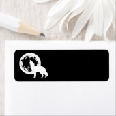 One Wolf Moon Etiket (Insitu)