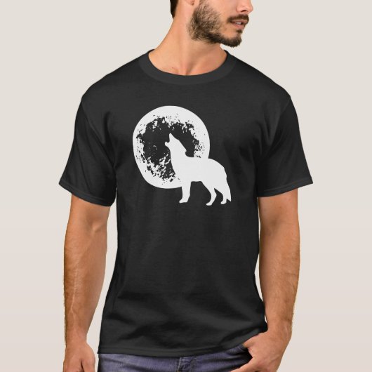 One Wolf Moon T-shirt (Voorkant)