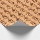 One World Hart inpakpapier (Hoek)