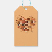 One World Heart cadeau labels Cadeaulabel (Voorkant)