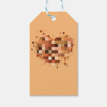 One World Heart cadeau labels