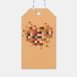 One World Heart cadeau labels Cadeaulabel