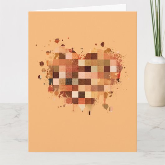 One World Heart kaart (Voorkant)