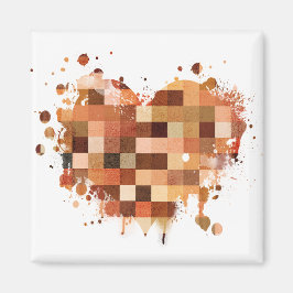 One World Heart magneet