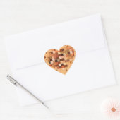 One World Heart-stickers Hart Sticker (Envelop)