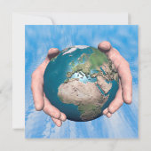 One World Kaart (Achterkant)
