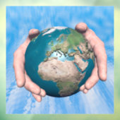 One World Muursticker Raamsticker (Vel 3)