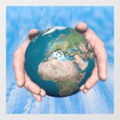 One World Muursticker Raamsticker (Vel)