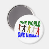 One World One Ummah Magneet (Voorkant / Achterkant)