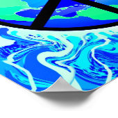 One World Peace Sign Poster (Hoek)