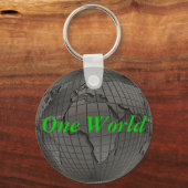 One World Sleutelhanger (Voorkant)