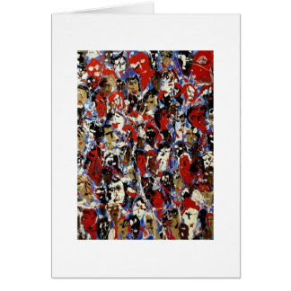 "One World Vibration" — Blank Kaart-Global Unity