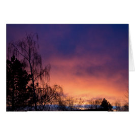 Onechte winterochtend