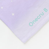 OneCru B is het eenogige vrolijke minimonster Fleece Deken (Hoek)