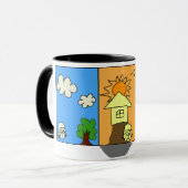 Oneday mug マグカップ mok (Voorkant links)