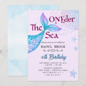 ONEder De Zee Zeemeermin Kaart (Voorkant / Achterkant)