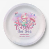 ONEder het Zee 1e Verjaardag Papieren Bordje (Voorkant)