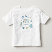 Oneder Het Zee 1e Verjaardagsjongen Kinder Shirts (Voorkant)