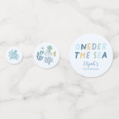 ONEder het Zee Boy 1e Verjaardag Confetti (Voorkanten)