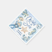 ONEder Het Zee | Jongen 1e verjaardag Schattigee O Servet (Hoek)