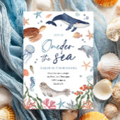 Oneder het Zee Nautische Oceaan 1e Verjaardag Kaart