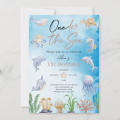ONEder het Zee Onder het Zee 1e Verjaardag Kaart (Voorkant)