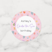 Oneder Het Zee Verjaardag Confetti (Kleine voorkant)