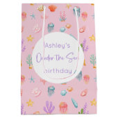 Oneder Het Zee Verjaardag Medium Cadeauzakje (Achterkant)