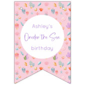 Oneder Het Zee Verjaardag Vlaggetjes (Eerste vlag)