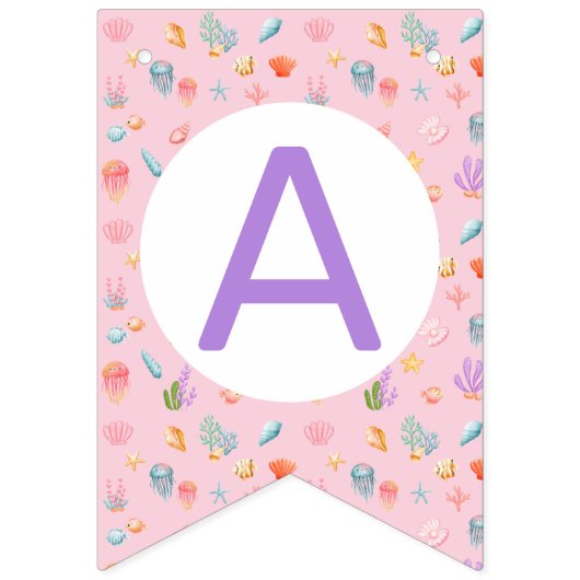 Oneder Het Zee Verjaardag Vlaggetjes (Derde vlag)