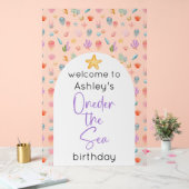 Oneder Het Zee Verjaardag Welkom Acryl Bord (Huwelijk)