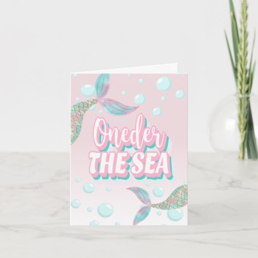 Oneder Het Zee Zeemeermin 1e Verjaardag (Voorkant)