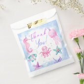 ONEder Het Zee Zeemeermin 1e verjaardag Schattigee Bedankzakje (Gezegeld)