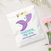 ONEder Het Zee Zeemeermin 1e Verjaardagsfeest Bedankzakje (Gezegeld)