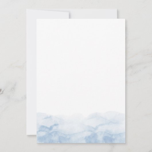 Oneder Het Zee Zeemeermin 1e Verjaardagsfeest Kaart (Achterkant)