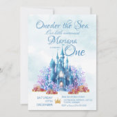 Oneder onder de zee 1e verjaardag onder de zee kaart (Voorkant)