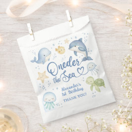 ONEder The Sea 1st Birthday Boy Cute Ocean Bedankzakje