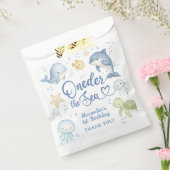 ONEder The Sea 1st Birthday Boy Cute Ocean Bedankzakje (Gezegeld)