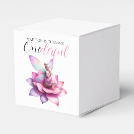 Onederful 1e verjaardagsfeestje bedankdoosjes